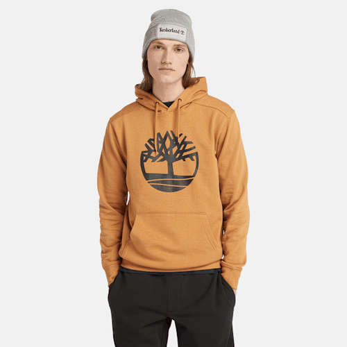 Felpa con Cappuccio e Logo ad Albero Kennebec River da Uomo in e colore nero, Uomo, , Taglia: L - Timberland - Modalova