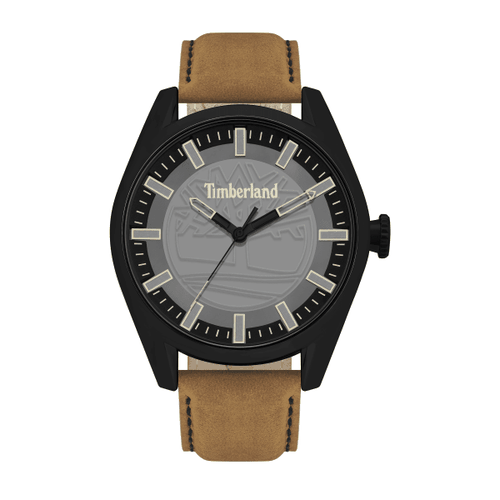 Orologio da Uomo Ashfield in nero/marrone, Uomo - Timberland - Modalova