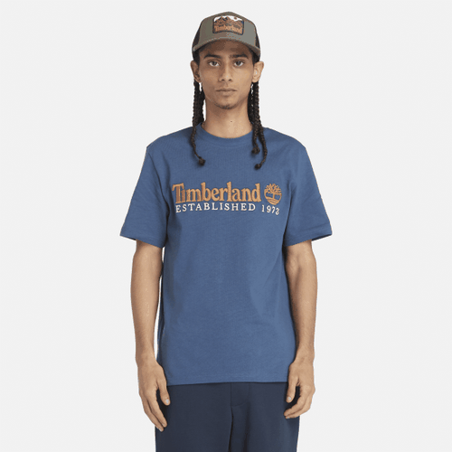 T-shirt a Maniche Corte con Logo da Uomo in , Uomo, , Taglia: L - Timberland - Modalova