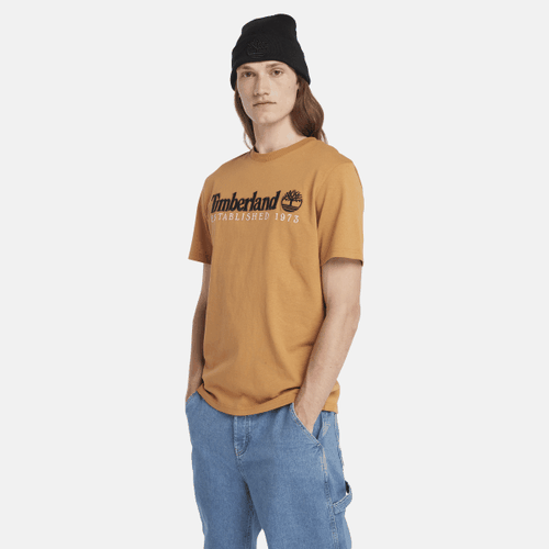 Kurzarm-T-Shirt mit Logo für Herren in , Mann, , Größe: XL - Timberland - Modalova