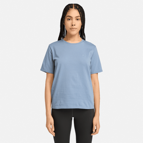 T-shirt a Maniche Corte Dunstan da Donna in blu chiaro, Donna, blu, Taglia: XL - Timberland - Modalova