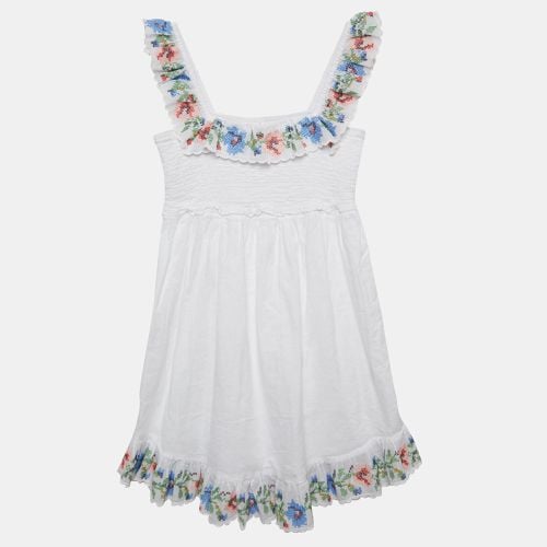 Embroidered Cotton Dress (10 Yrs) - Zimmermann - Modalova