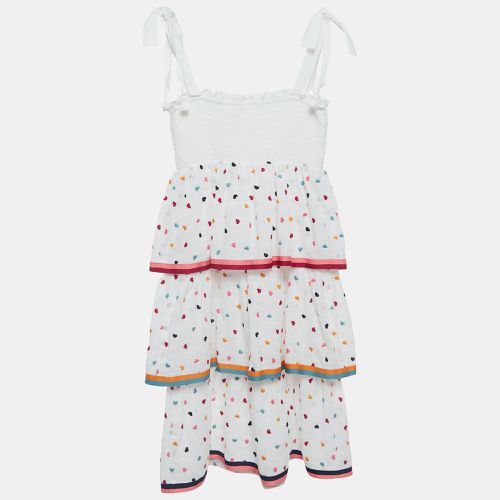 Heart Embroidered Cotton Dress (10 Yrs) - Zimmermann - Modalova