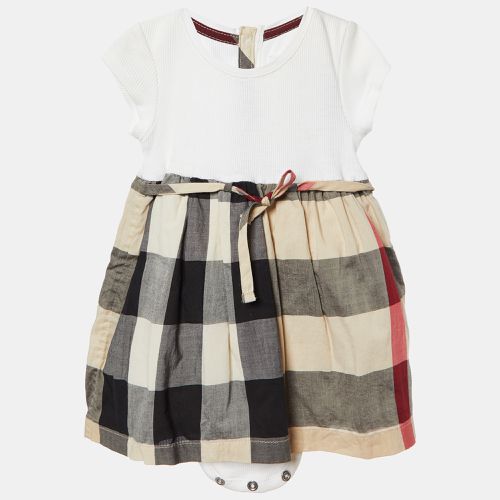 Children Nova Check Cotton Dress 6M - Burberry - Modalova