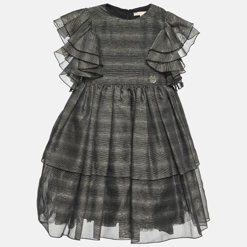 Kids Lurex Mesh Flared Dress 6 Yrs - Elie Saab - Modalova