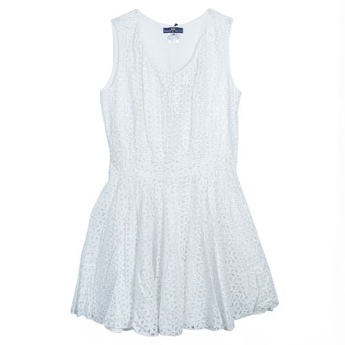 Eyelet Embroidered Sleeveless Dress 14 Yrs - Roma e Tosca - Modalova