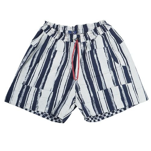 White Striped Adjustable Shorts 14 Yrs - Roma e Tosca - Modalova