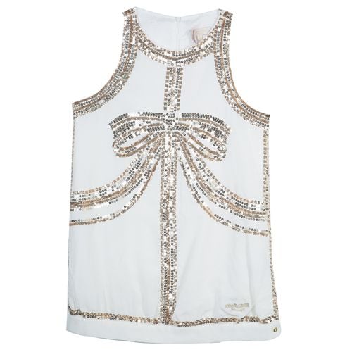 Sequin Embellished Sleeveless Dress 14 Yrs - Roberto Cavalli Angels - Modalova