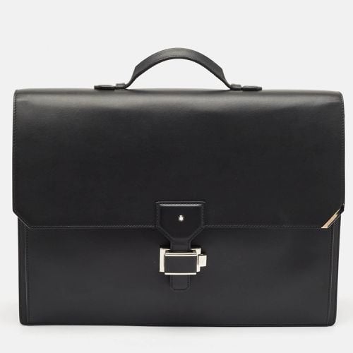 Leather Urban Spirit Double Gusset Briefcase - Montblanc - Modalova