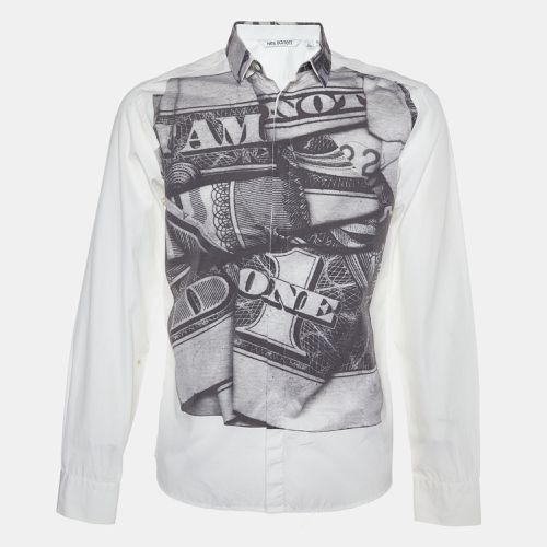 Printed Poplin Shirt L - Neil Barrett - Modalova