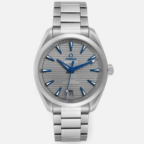 Stainless Steel Seamaster Aqua Terra 220.10.41.21.06.001 Automatic Men's Wristwatch 41 mm - Omega - Modalova