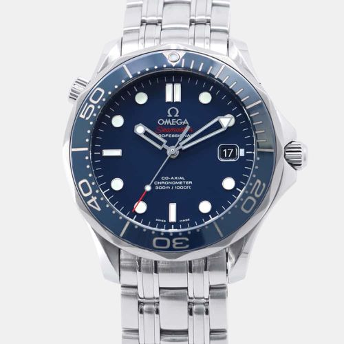 Stainless Steel Seamaster Diver 212.30.41.20.03.001 Automatic Men's Wristwatch 41 mm - Omega - Modalova