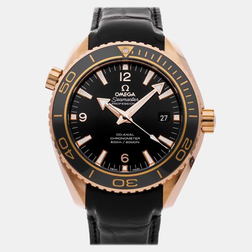 Ceramic Seamaster Planet Ocean 215.62.40.20.13.001 Automatic Men's Wristwatch 39 mm - Omega - Modalova