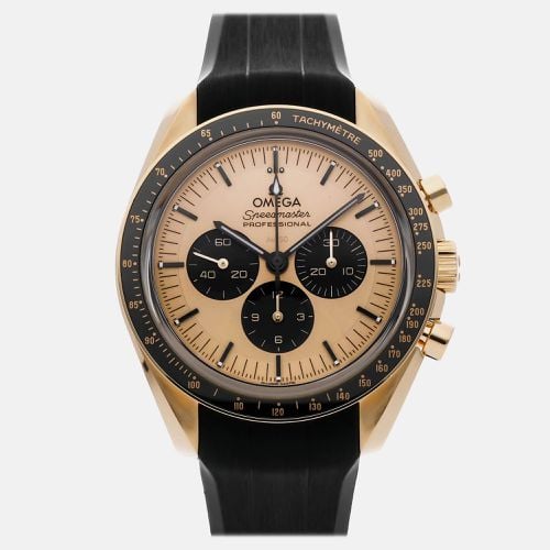 K Yellow Speedmaster Moonwatch 310.62.42.50.99.001 Manual Winding Men's Wristwatch 42 mm - Omega - Modalova