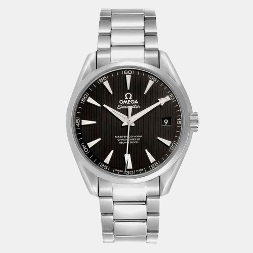 Stainless Steel Seamaster Aqua Terra Automatic Men's Wristwatch 41.5 mm - Omega - Modalova