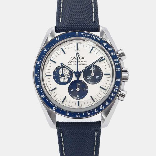 Stainless Steel Speedmaster Snoopy 310.32.42.50.02.001 Manual Winding Men's Wristwatch 42 mm - Omega - Modalova