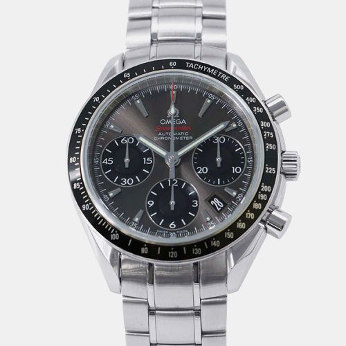 Stainless Steel Speedmaster Automatic Men's Wristwatch 40 mm - Omega - Modalova