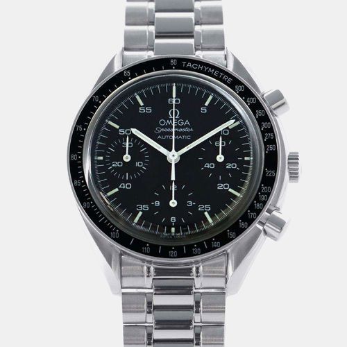 Stainless Steel Speedmaster Automatic Men's Wristwatch 39 mm - Omega - Modalova