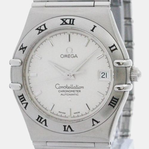 Stainless Steel Constellation Automatic Men's Wristwatch 36 mm - Omega - Modalova