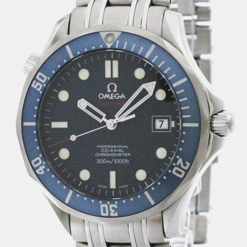 Stainless Steel Seamaster Automatic Men's Wristwatch 41 mm - Omega - Modalova