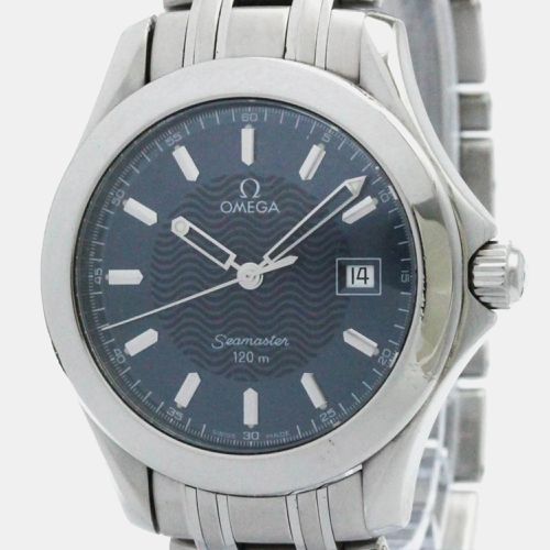 Stainless Steel Seamaster Quartz Men's Wristwatch 36 mm - Omega - Modalova