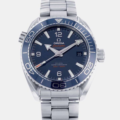 Stainless Steel Seamaster 215.30.44.21.03.001 Automatic Men's Wristwatch 43.5 mm - Omega - Modalova