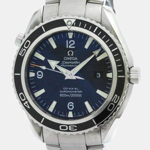 Stainless Steel Seamaster Planet Ocean Automatic Men's Wristwatch 46 mm - Omega - Modalova