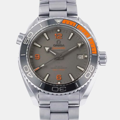 Titanium Seamaster Planet Ocean 215.90.44.21.99.001 Automatic Men's Wristwatch 43.5 mm - Omega - Modalova