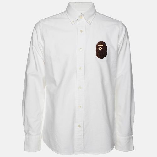 Cotton Button Front Shirt S - A Bathing Ape - Modalova