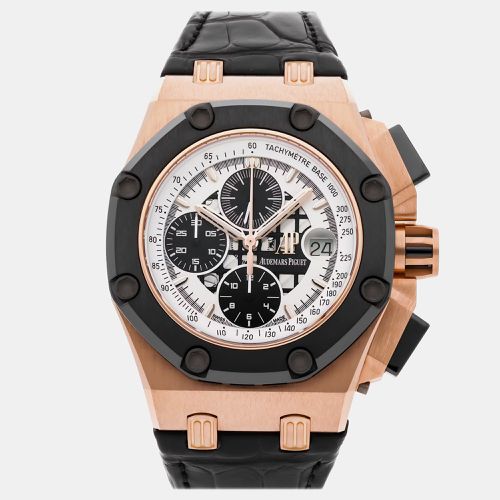 K Rose Gold Royal Oak Offshore 26078RO.OO.D002CR.01 Automatic Men's Wristwatch 44 mm - Audemars Piguet - Modalova