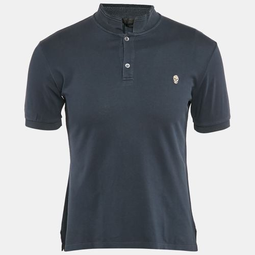 Cotton Pique Polo T-Shirt S - Alexander McQueen - Modalova