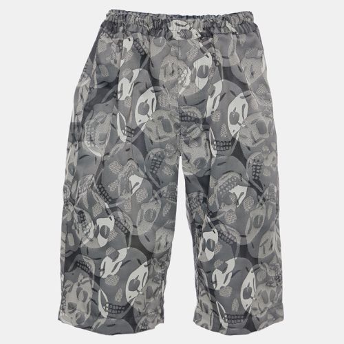 Skull Print Synthetic Shorts L - Alexander McQueen - Modalova