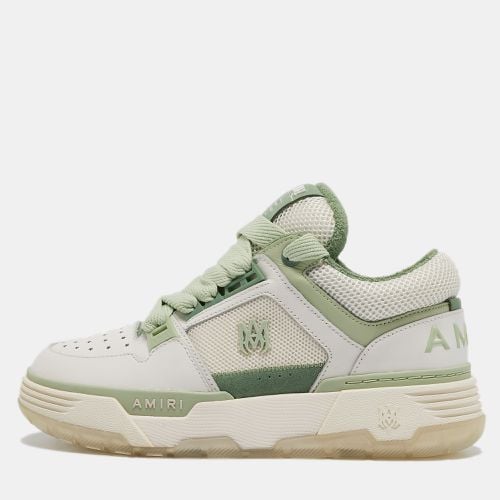 Green Leather and Mesh MA1 Lace Up Sneakers Size 40 - Amiri - Modalova