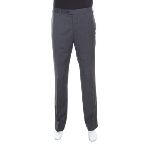 Wool Tailored Trousers 4XL - Armani Collezioni - Modalova