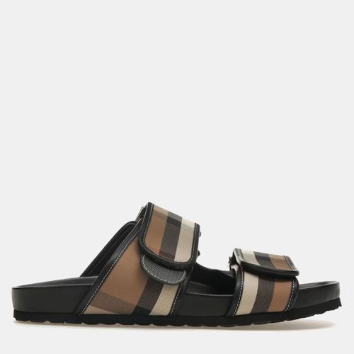 Birch Brown/ Check Sandals Size EU 41 - Burberry - Modalova