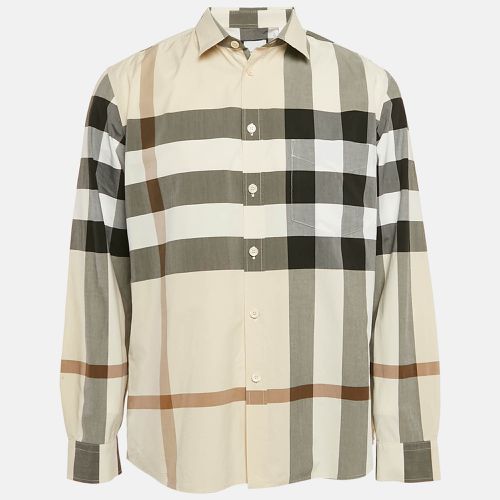 Checks Cotton Long Sleeve Shirt XL - Burberry - Modalova