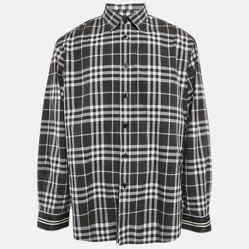 Check Cotton Long Sleeve Shirt XXXL - Burberry - Modalova
