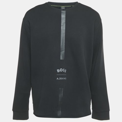 Printed Cotton Long Sleeve Salboa AJ T-Shirt XL - Boss By Hugo Boss - Modalova