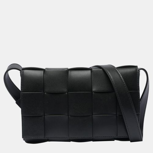 Dark Leather Cassette shoulder bag - Bottega Veneta - Modalova