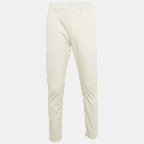 Off- Gabardine Cotton Pants M - Bottega Veneta - Modalova