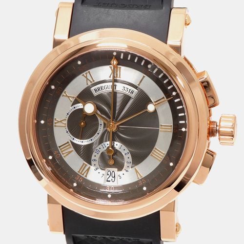 K Rose Gold Marine 5827BRZ25ZU Automatic Men's Wristwatch 42 mm - Breguet - Modalova