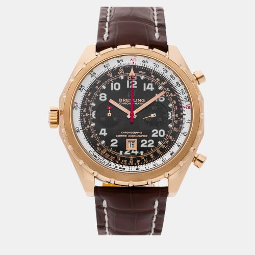 K Rose Gold Chronomatic H2236012/B818 Automatic Men's Wristwatch 44 mm - Breitling - Modalova