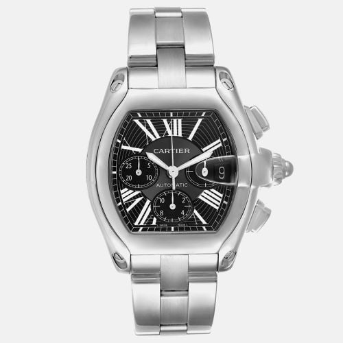 Roadster XL Chronograph Steel Men's Watch W62020X6 49 x 43 mm - Cartier - Modalova