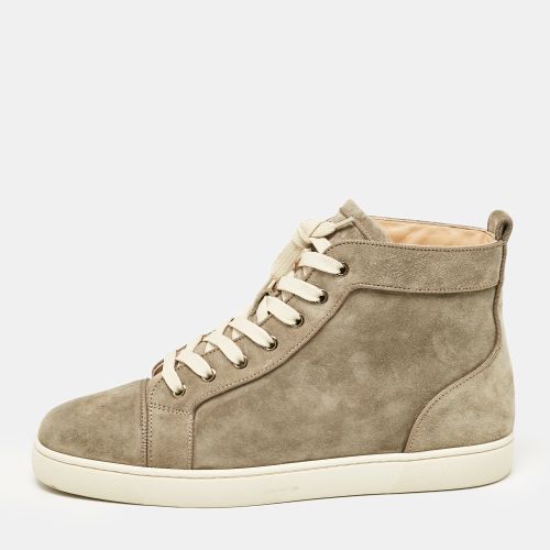 Suede Louis Orlato High Top Sneakers Size 43 - Christian Louboutin - Modalova