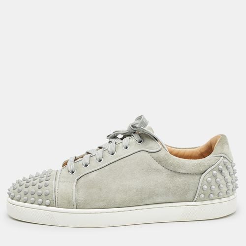 Suede Louis Junior Spike Low Top Sneakers Size 45.5 - Christian Louboutin - Modalova