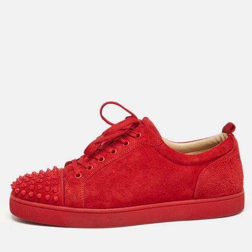 Suede Louis Junior Spikes Low Top Sneakers Size 43.5 - Christian Louboutin - Modalova