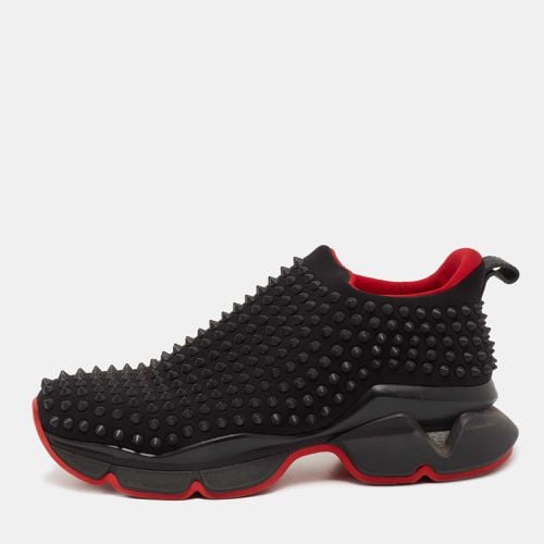 Stretch Fabric Spike Sock Slip On Platform Sneakers Size 40.5 - Christian Louboutin - Modalova