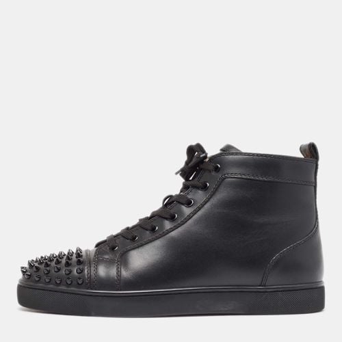 Leather Lou Spikes High Top Sneakers Size 42 - Christian Louboutin - Modalova