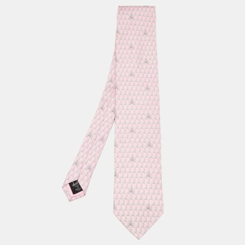 Rope Logo Print Silk Tie - Dunhill - Modalova