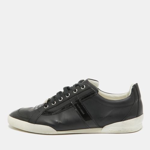 Patent and Leather Low Top Sneakers Size 43 - Dior Homme - Modalova